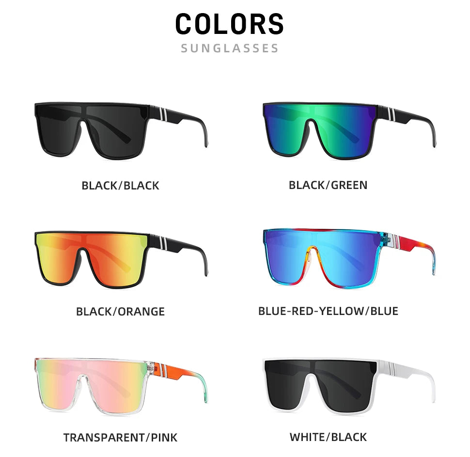 New Designer  Outdoor Sport Sunglasses Men Male Sun Glasses Women Goggles UV400 Fashion Eyewear