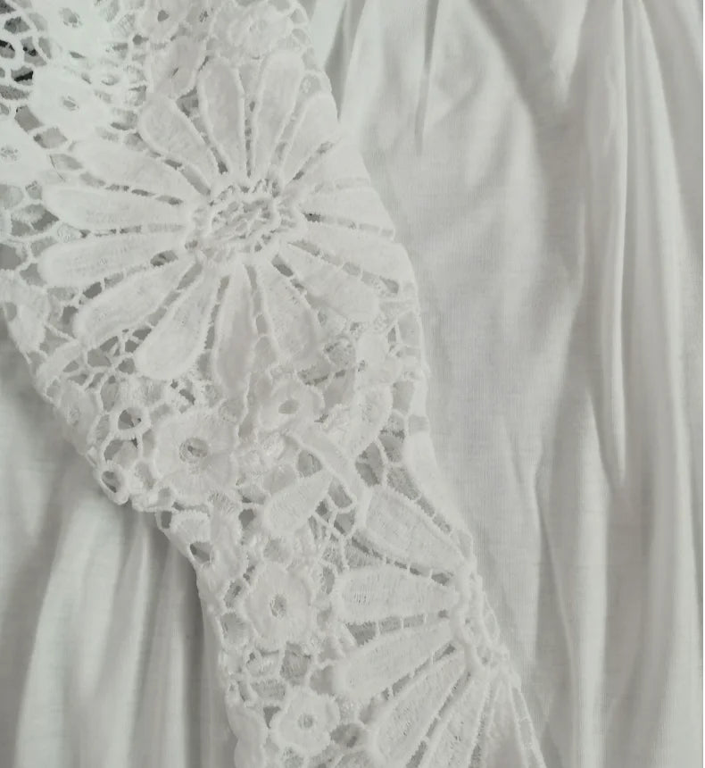 Spring and summer women's clothing new style fashionable temperament casual sexy commuting lace long sleeved dress