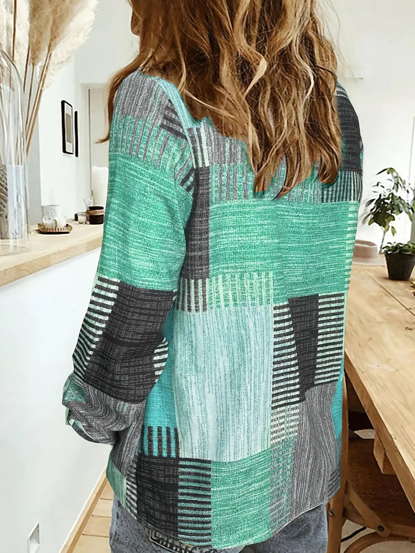 Elegant Patchwork Blouse for Women Women's Shirt Casual Long Sleeve Shirt For Spring & Fall y2k Women's Clothing Womens Tops